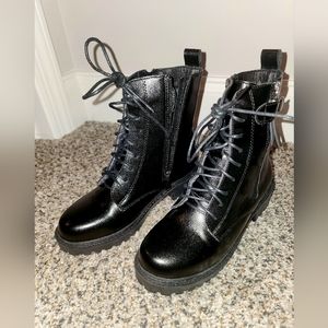 RAID black combat boots